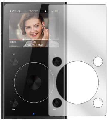 5x Schutzfolie für FiiO X1 II MP3-Player Display Folie klar Displayschutzfolie