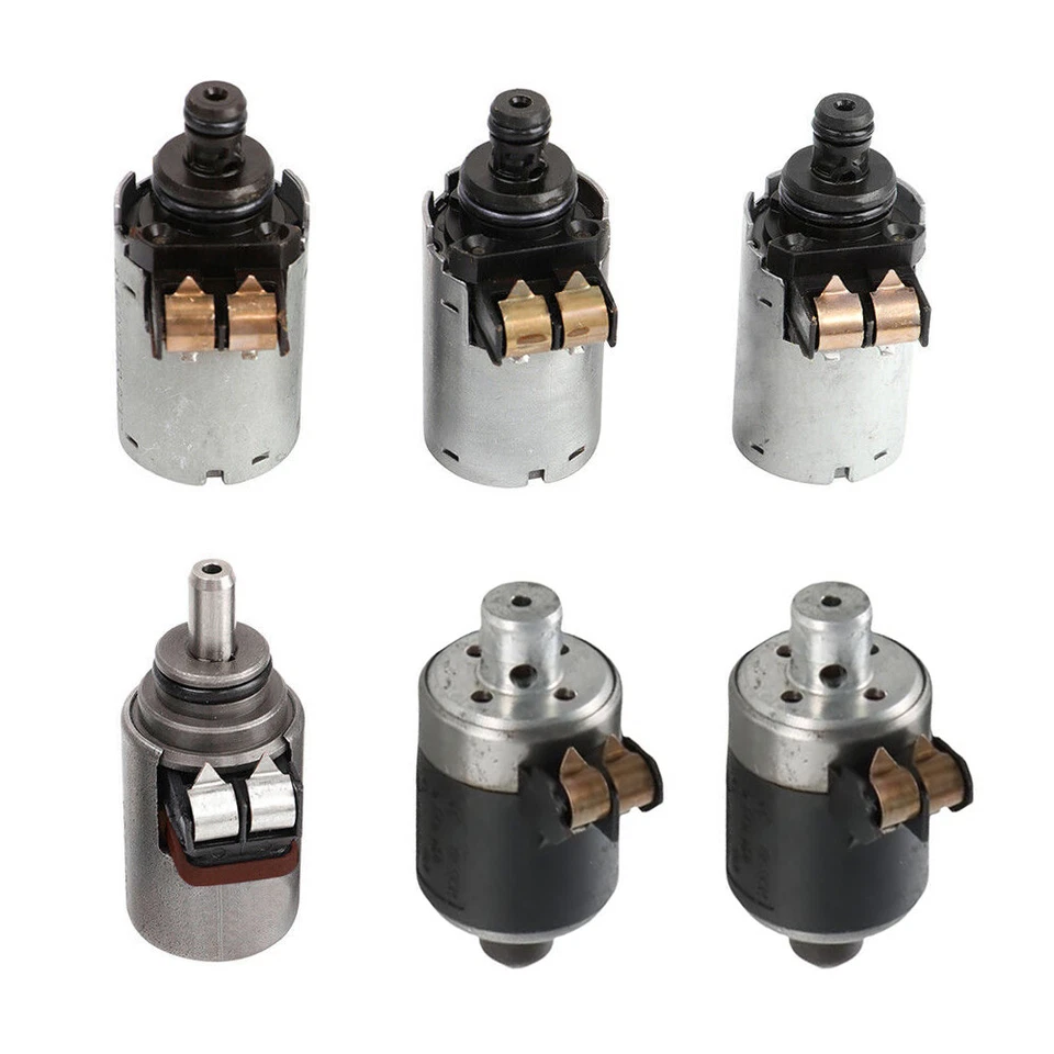 Juego de 6 solenoides de transmisión 722,6 para Mercedes Benz 5 velocidades E320 1994-2005 Foto 3 de 4