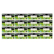 Maxlite Dimmable LED 8W Daylight Light Bulb A19 60W replacement 5000k- 64 PACK