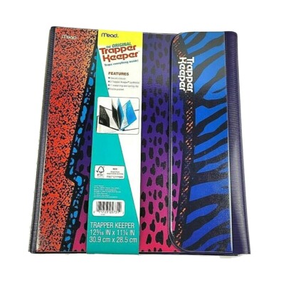 Trapper Keeper Binder Retro Style Portfolio Folder 2020 Mead 12 3/16'' x 11 1/4''