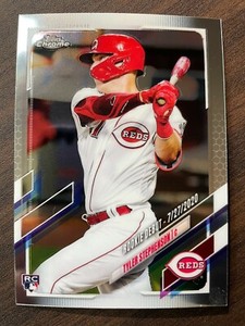 2021 Topps Chrome Update Tyler Stephenson Rookie Debut #USC26 RC Cincinnati Reds
