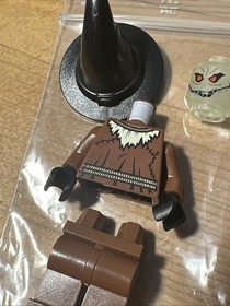 New LEGO Batman Scarecrow Minifigure bat016 7786 7785 w/ DBG 4095 + Scythe!