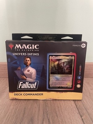 Magic the Gathering MtG Fallout Commander Deck Science/Wissenschaft FR- neu