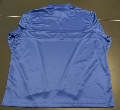 Nike Dri-Fit Half-Zip Golf Pullover Shirt Royal Blue CK6076