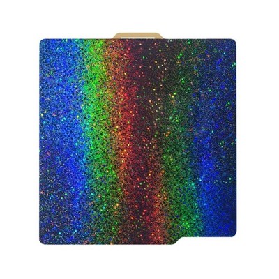 PEY+PEI Colorful Pattern Steel Plate For Lab P1S/X1C 257x257mm Build Plate