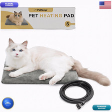 Pettemp Pet Heating Pad For Cats Dogs Outdoor Waterproof Heated Cat Bed Heated