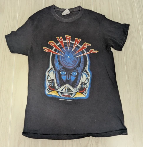 Journey T-Shirt Black M Vintage 1983 Frontiers single stitch READ #1A
