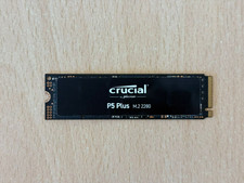 Image of Crucial SSD 1TB NVMe P5 Plus M.2 2280 PCI-e Gen4 x4 SED Solid State Drive