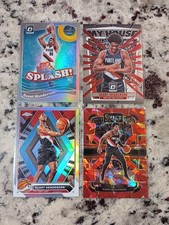 2023-24 Scoot Henderson Rookie 4 Card Lot Optic Select Topps Chrome Blazers