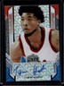 2021-22 Leaf Metal Tyrese Hunter Portrait Auto Red White Blue Mojo #/3 USA