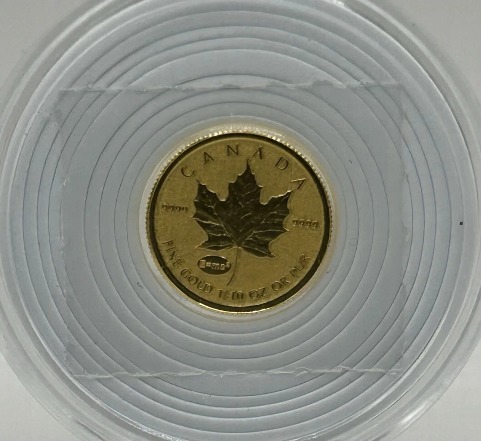 2015 $5 Canada 1/10 OZ Gold Maple Leaf E=MC2 PRIVY - BU - Image 3 of 4