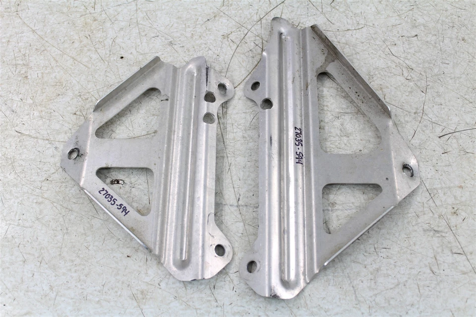 Protectores de freno de radiador Kawasaki KX 250F 2007 conexión de trabajo Foto 2 de 2