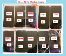 1x iPhone 15 Pro Max  bad LCD Screen Original