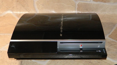 SONY Playstaion 3 Fat Konsole - Schwarz / 80GB - Solo - Sehr gut