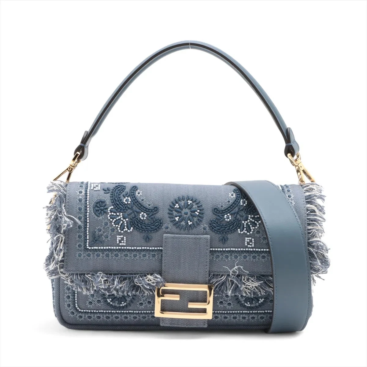 Fendi Denim Exterior Bags & Handbags for Women for sale | eBay