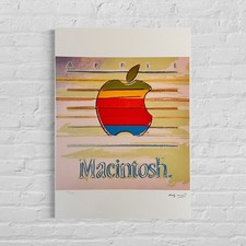 Andy Warhol Apple Fine Art Lithograph Print 300 GSM 42x59 cm Portrait