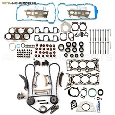 Engine Full Gasket Set Timing Chain Kit Bolt Fits 2007-2009 Suzuki Xl-7 3.6l