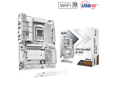 ASRock X870E Challenger WiFi White AM5 AMD X870E ATX Motherboard