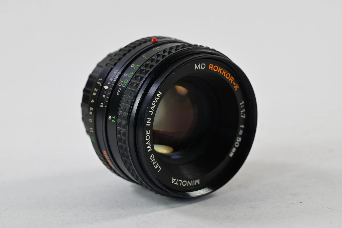 Minolta 50mm f/1.7 Camera Lenses for sale - eBay