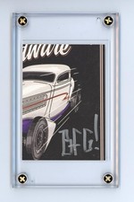 ZZ Top Billy Gibbons Autographed Trading Card Sized Signed Cut ACOA