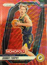 2024 Panini Prizm Monopoly #60 Johnny Furphy Red Prizms (blaster only)