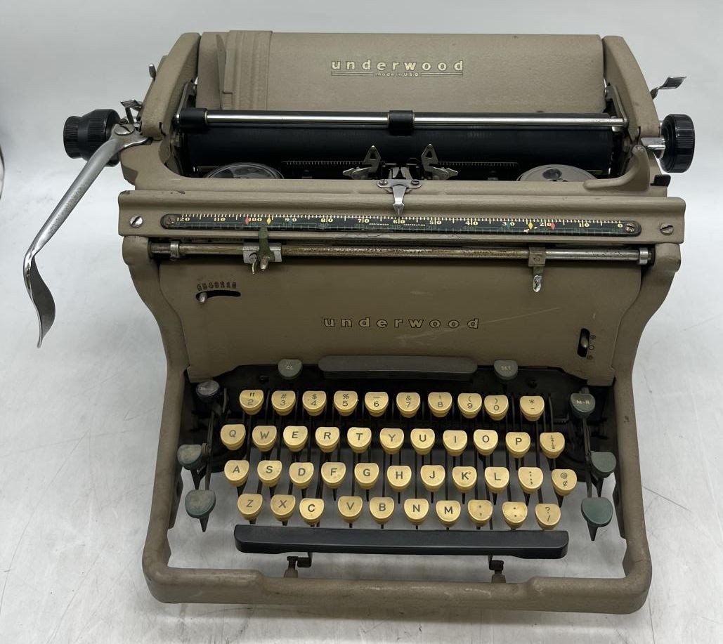 最終値下げ【希少】Underwood Standard タイプライター ☆ Underwood ☆ ヴィンテージ タイプライター ☆ Yahoo