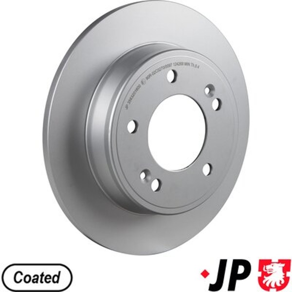 2X Bremsscheibe JP JP Group 3563201600 FüR PRO FS GD CEE Elantra KIA JD Soul I30-image