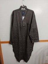 Stafford Sleepwear Regular Fit Sleepshirt Gray Size L