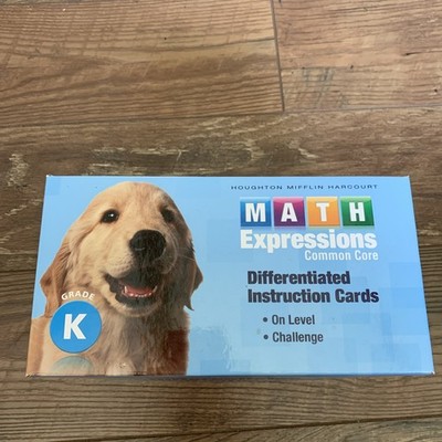 COMMON CORE MATH EXPRESSIONS DIFFERENTIATED INSTRUCTION CARDS KIT Kindergarten 