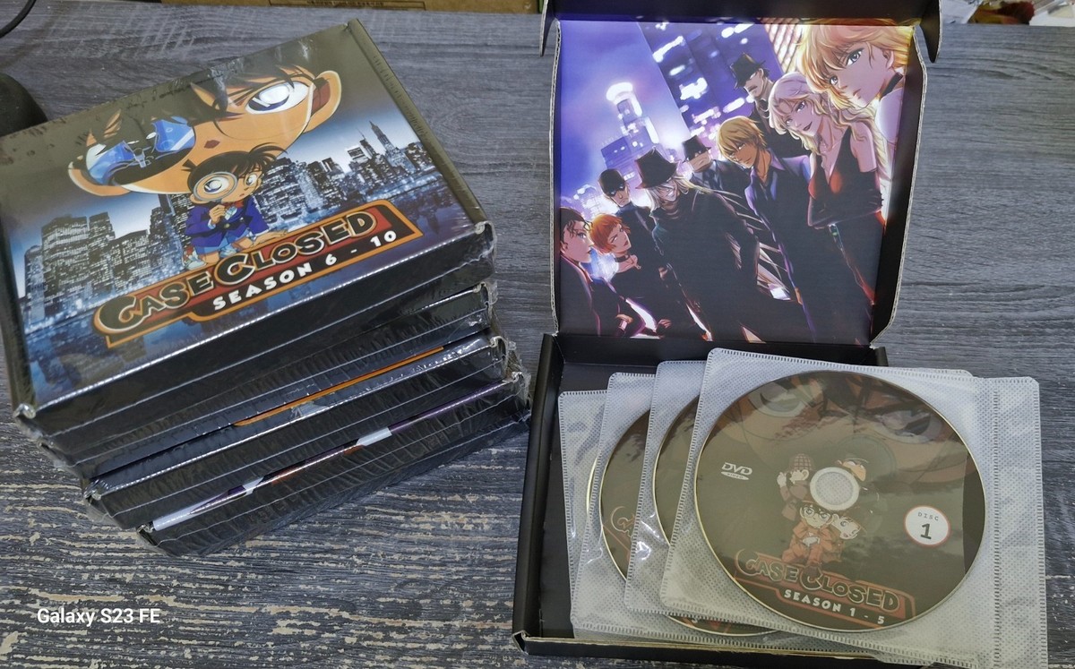 DVD Anime Detective Conan Case Closed Complete TV Series Season 1