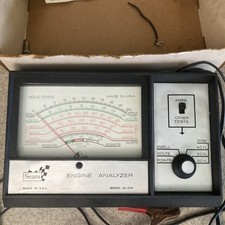 Vintage Sears 161.2161 Engine Analyzer 12v W Box Manual Leads Untested Vintage Sears 161.2161 Engine Analyzer 12v W Box Manual Leads Untested