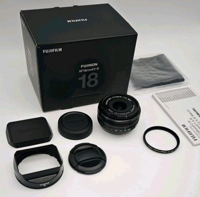 Fujinon XF 18mm f/2 R   Super EBC Weitwinkel Objektiv   Fujifilm X !! Wie Neu !!
