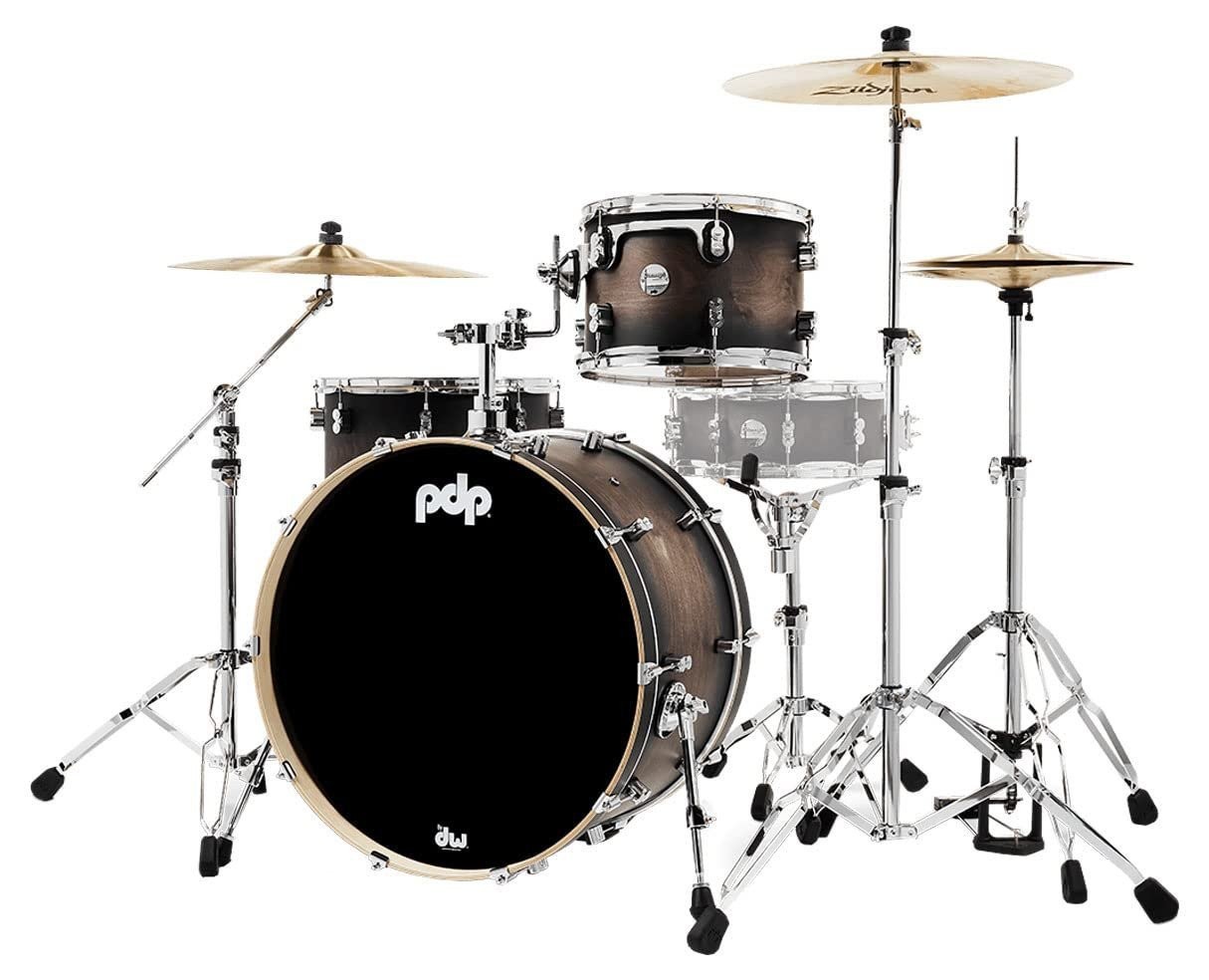 PDP Concept Maple Набор из 3 частей Rock Shell - Charcoal Burst