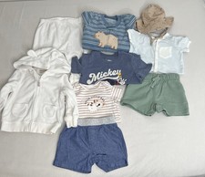 Lot of 9 Infant Boy 12 Month Carter's Fall Winter Clothes