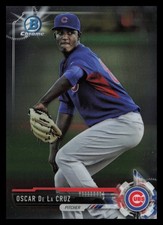 2017 Bowman Bowman #BCP72 Oscar De La Cruz Chicago Cubs sports