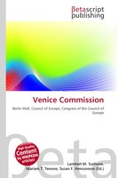 Lambert M. Surhone (U. A.) | Venice Commission | Taschenbuch | Englisch (2026)