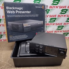 Blackmagic Design Web Presenter Video Converter - No Cables - Dead Unit - PARTS