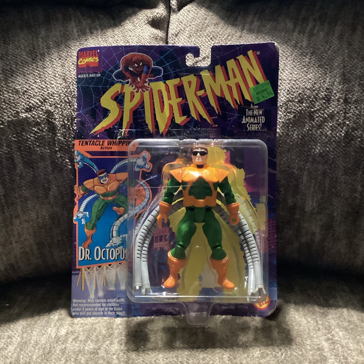 1994 Dr. Octopus (Doc Ock) Spider-Man Animated Series Toy Biz