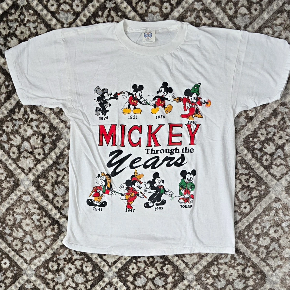 Hanes Mickey Mouse Disney T-Shirts (1968-Now) for sale | eBay