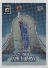 2017 Donruss Optic All Clear for Takeoff Holo Prizm Russell Westbrook #11 0h1c