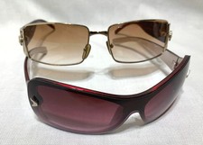 2 Pairs Original Vintage Sunglasses Retro