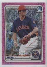 2020 Bowman Chrome Prospects Mega Box Pink Mojo Refractor Forrest Whitley 5ov