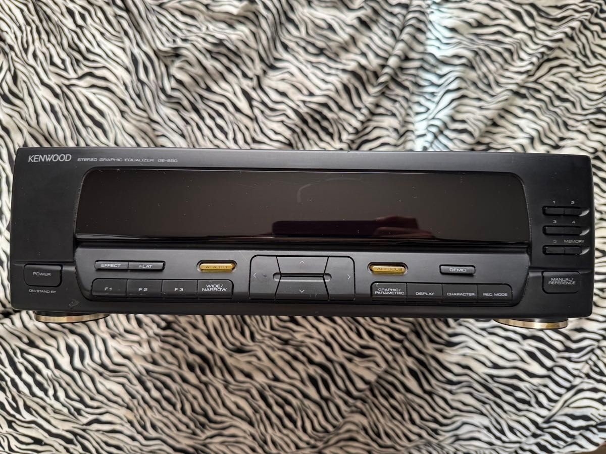 Kenwood GE-850 Stereo Graphic Equalizer Used 7 Band Display