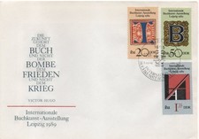 3245/7 "Buchkunstausstellung" FDC