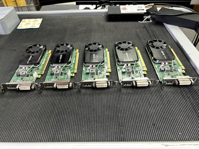HP Quadro K620 Display Port DVI 2GB DDR3 GPU 765147-001 / 764898-001 Lot of 5