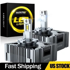 D5S LED Headlight Bulbs High-Low For Chevy Silverado 1500 2016-2024 Replace HID