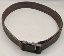 Blue Alpha Gear Low Profile EDC Belt Coyote Brown Size 32 Clip Buckle Military