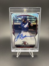 Topps Bowman Chrome Juan Benjamin Mojo Refractor #CPA-JBN Guardians