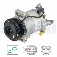 Delphi Kompressor, Klimaanlage CS20570 FüR Ford
