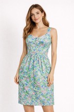 Midge Grant Size M Vintage Floral Dress